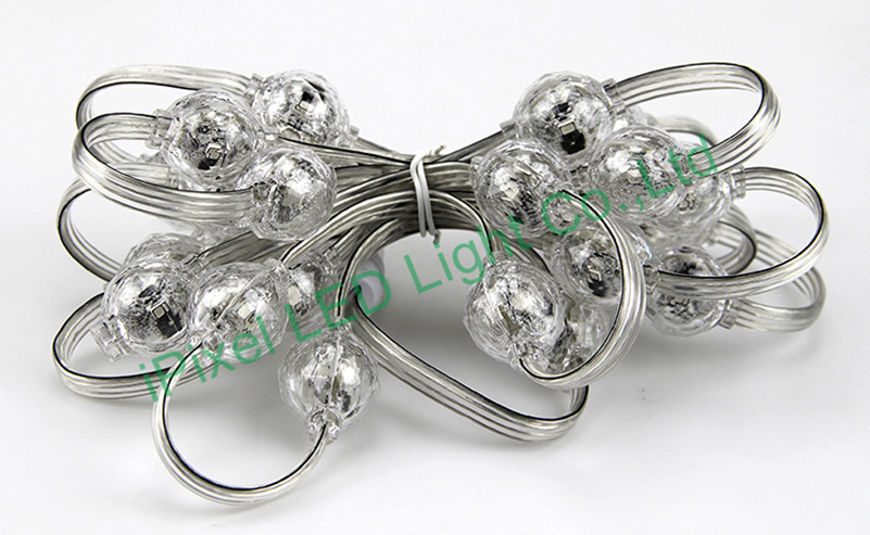 360 view Crystal LED Pixel string for stairs